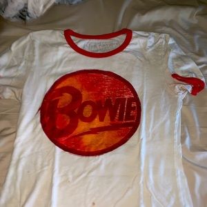 David Bowie graphic tee